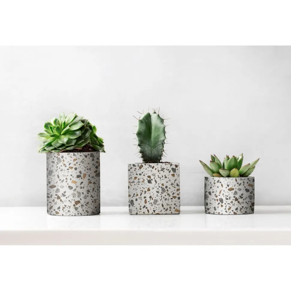 Kontaktimuovi D-C-Fix 346-0679, 0.45x2m, Terrazzo vaalea kivijäljitelmä
