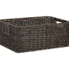 Kori Home4You BASILE 34x24xK13,5 cm, tummanruskea, ruskea