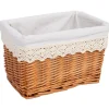 Kori Home4You MAX-5 30x20xK18 cm, vaaleanruskea, pitsillä