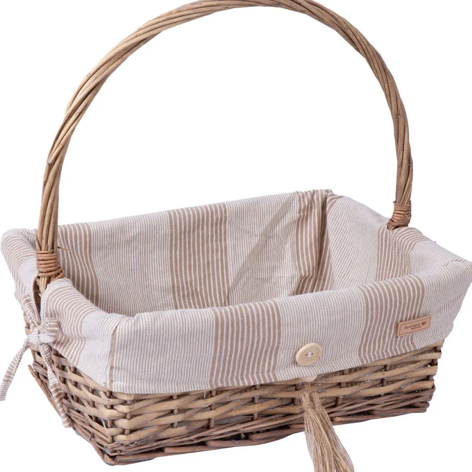 Kori Home4You WILLI RAITA 37x28xK15/39 cm, beige