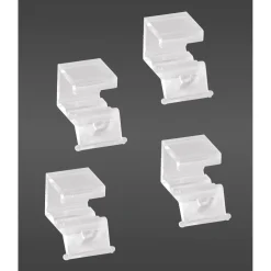 Korinpysäytin lankakoreille Elfa Classic 15x22x20 mm 4 kpl läpikuultava