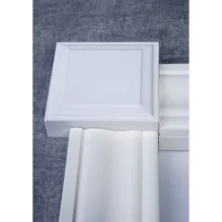 Koristepala Maler Antiikki 25x75x75mm peitelistojen väliin MDF valkoinen
