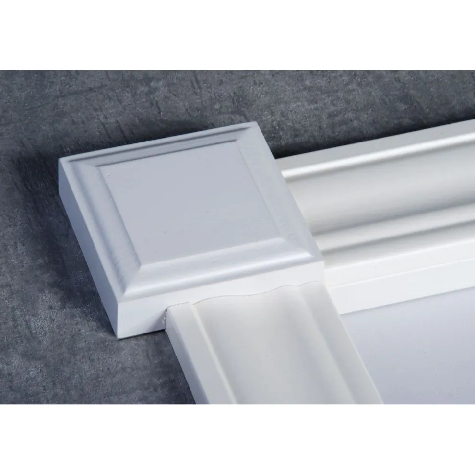 Koristepala Maler Antiikki 25x75x75mm peitelistojen väliin MDF valkoinen