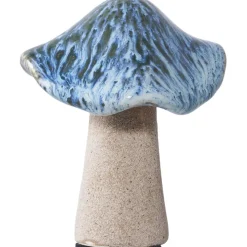 Koristesienet House Nordic Decoration Mushrooms, 3kpl, keramiikka, ruskea/sininen/vihreä