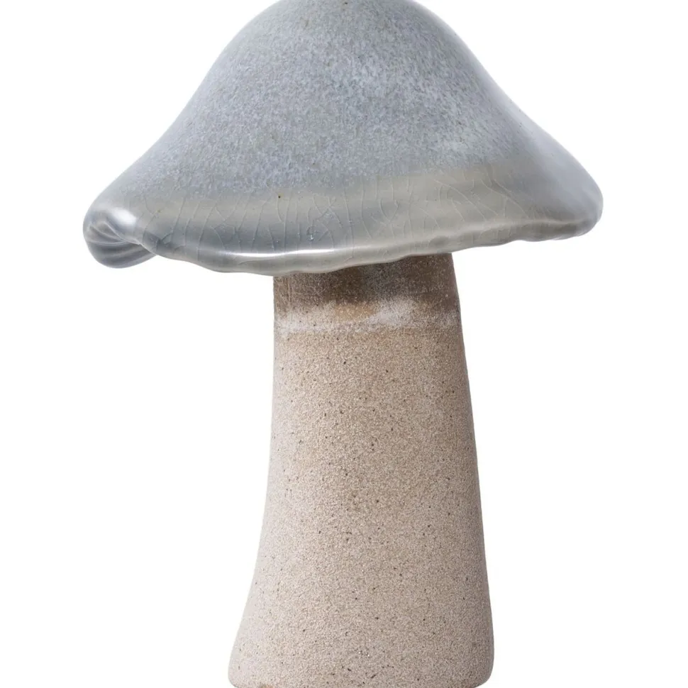 Koristesienet House Nordic Decoration Mushrooms, 3kpl, keramiikka, ruskea/sininen/vihreä