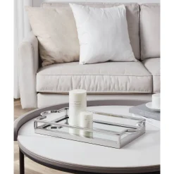 Koristetarjotin Eglo Living Savant, 45x23cm, kromi