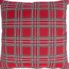 Koristetyyny Home4You HOLLY 45x45 cm, punainen neliö
