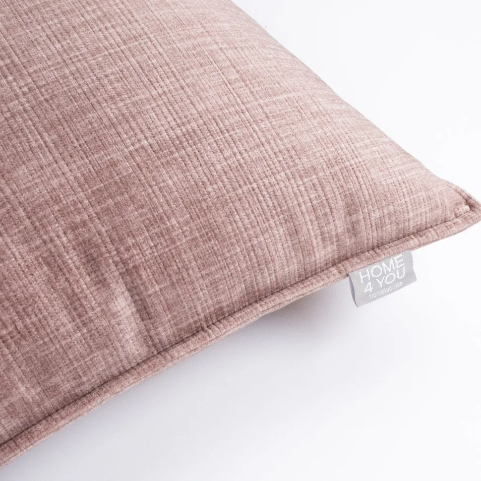 Koristetyyny Home4You VOSS 45x45 cm, vaaleanpunainen