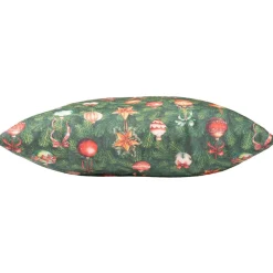 Koristetyyny Home4You CHRISTMAS NEW 45x45 cm, joulukoristeet kuusessa, monivärinen