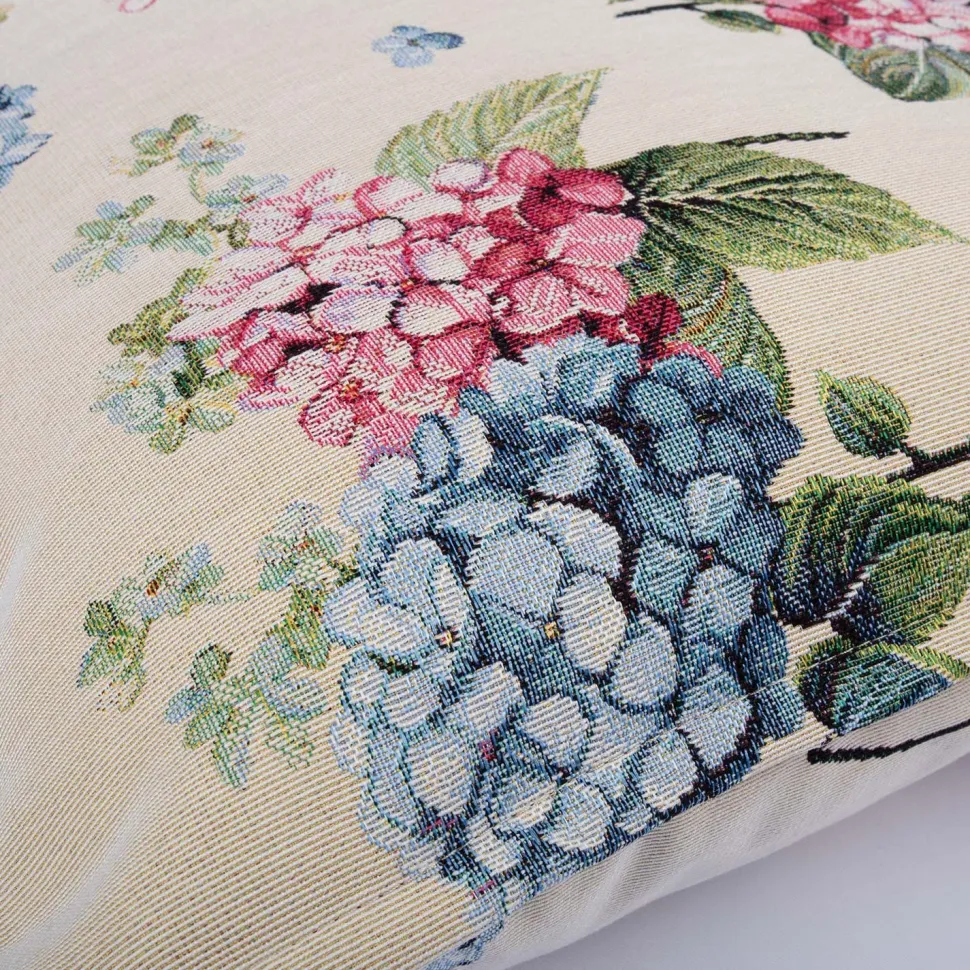 Koristetyyny Home4You HOLLY 45x45 cm, hortensiat