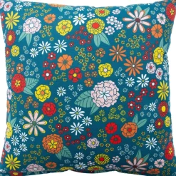 Koristetyyny Home4You HOLLY 45x45 cm, kukkakuosi, monivärinen