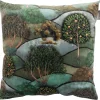 Koristetyyny Home4You HOLLY 45x45 cm, metsä, vihreä