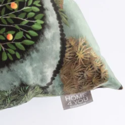 Koristetyyny Home4You HOLLY 45x45 cm, metsä, vihreä