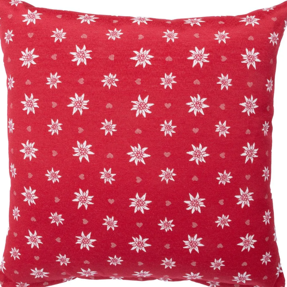 Koristetyyny Home4You HOLLY 45x45 cm, punainen Edelweiss