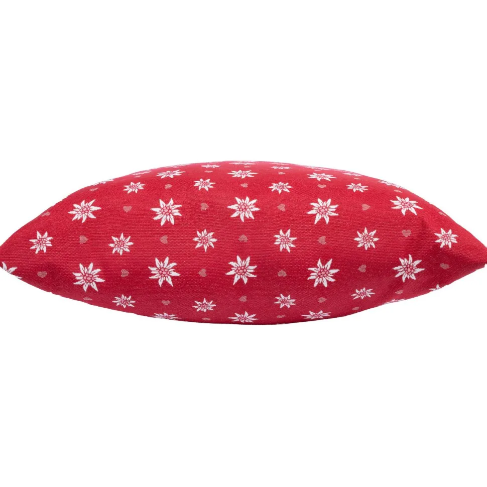Koristetyyny Home4You HOLLY 45x45 cm, punainen Edelweiss