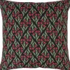 Koristetyyny Home4You HOLLY 45x45 cm, tumma kansanperinnekuosi, monivärinen