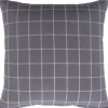Koristetyyny Home4You LINEN 45x45 cm, harmaa neliö