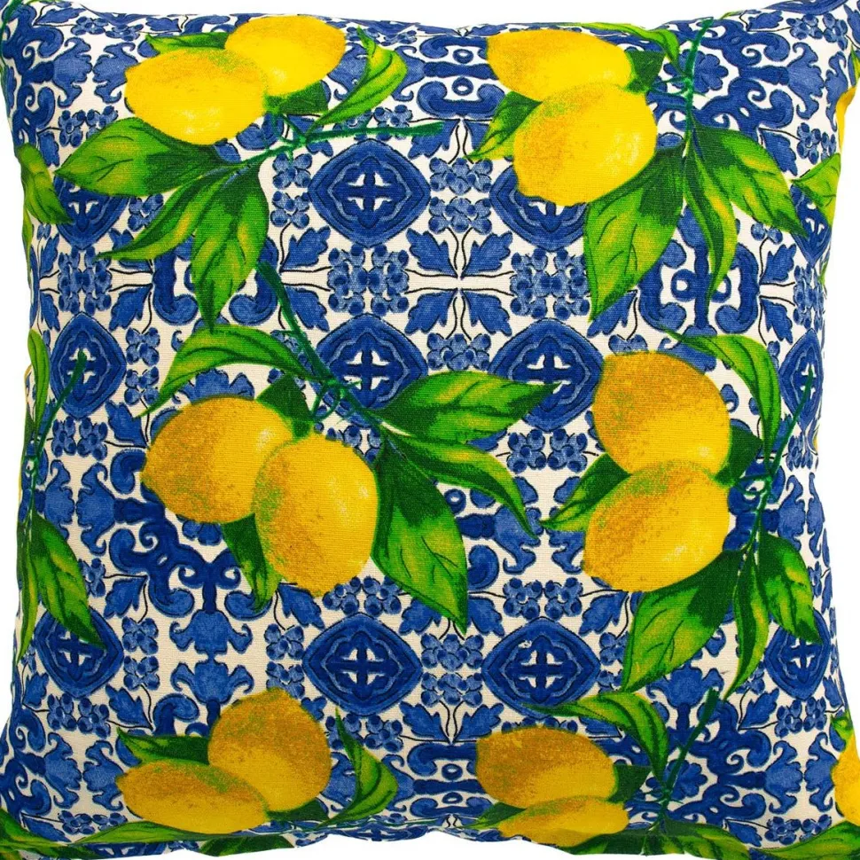 Koristetyyny Home4You LONETA NEW 45x45 cm, sitruunat, monivärinen