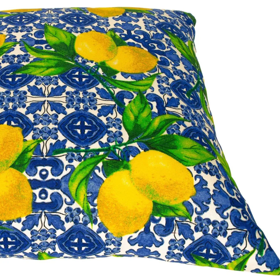 Koristetyyny Home4You LONETA NEW 45x45 cm, sitruunat, monivärinen
