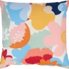 Koristetyyny Home4You NORDIC kukkakuosi 50x50 cm, monivärinen
