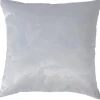 Koristetyyny Home4You PARTY 45x45 cm, valkoinen lehtikuosi, harmaa