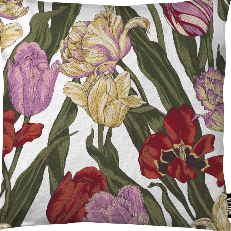 Koristetyynynpäällinen Vallila Kukoistus, 43x43cm, monivärinen