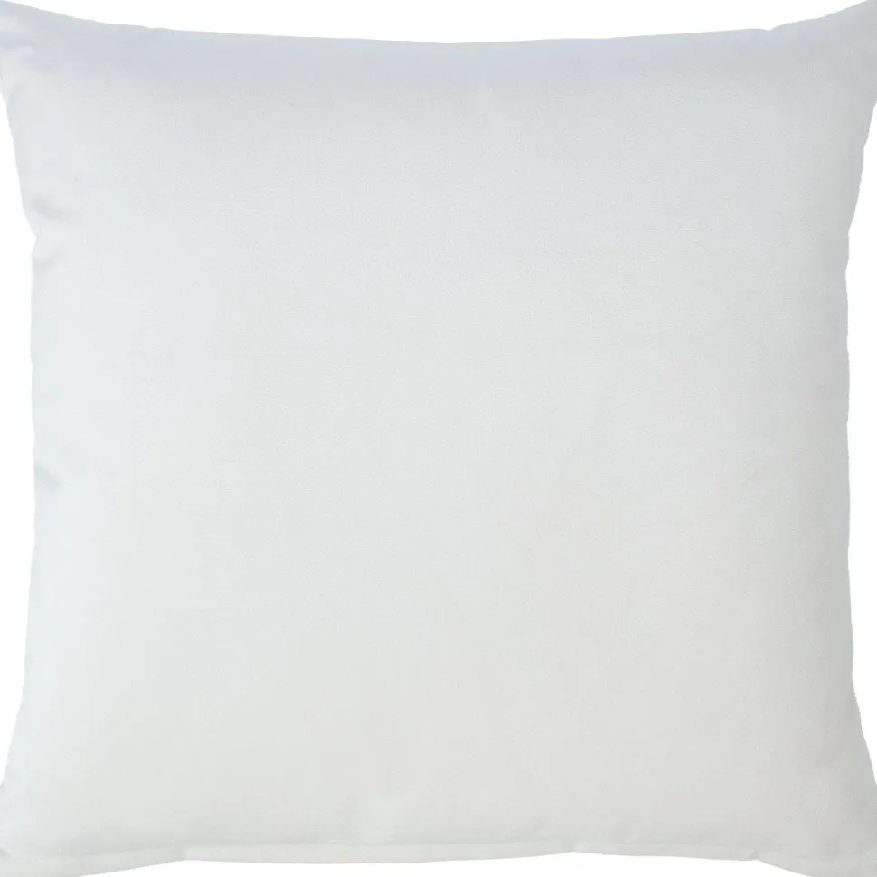 Koristetyyny sametti Home4You 2,45x45 cm, luonnonvalkoinen