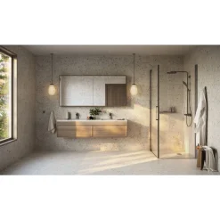Kostean tilan boordi Tarkett Aquarelle Breccia Stone Beige