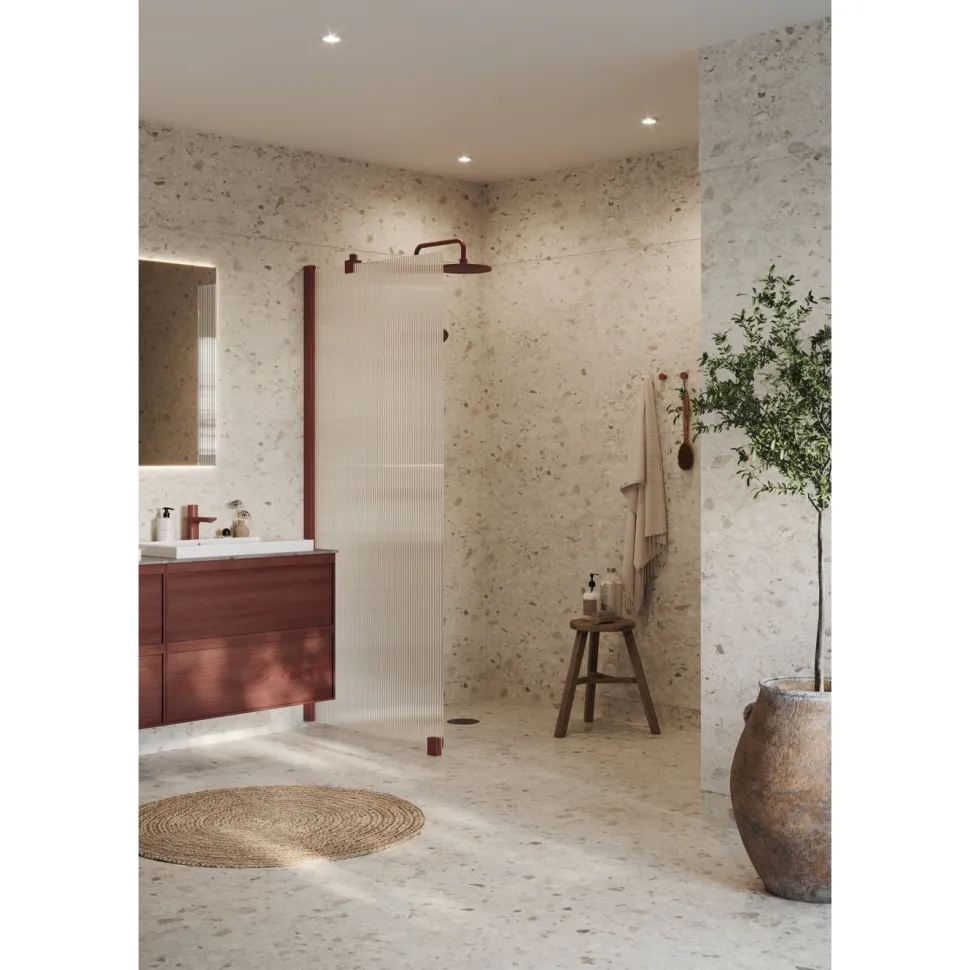 Kostean tilan tapetti Tarkett Aquarelle Breccia Stone Beige