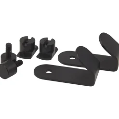 Koukku Fibrotech akustiikkalevyyn, 50x25mm, 2kpl, teräs, messinki RAL 1004