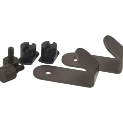 Koukku Fibrotech akustiikkalevyyn, 50x25mm, 2kpl, teräs, messinki RAL 1004