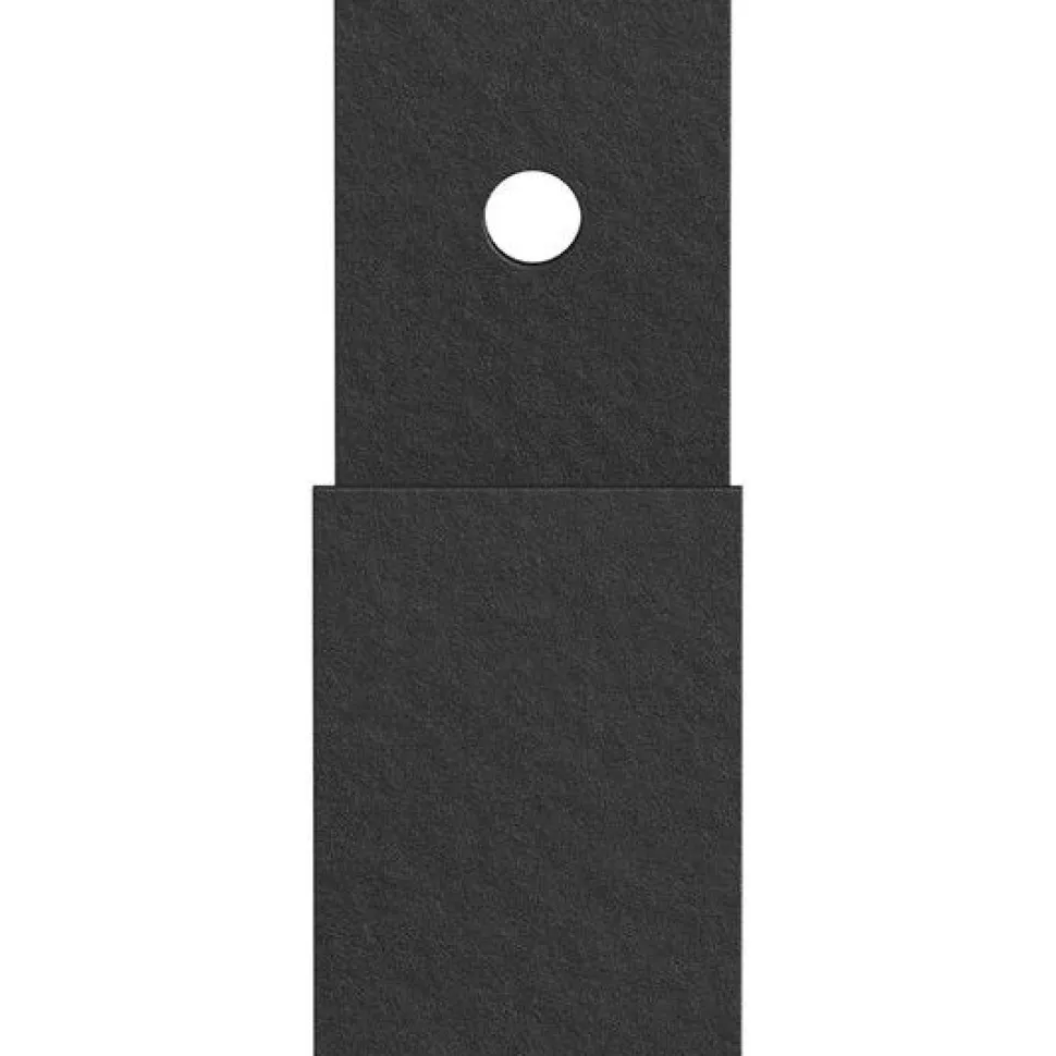 Koukku Nimes-rimapaneeliin Venture Home Nimes, 5.8x2.5x7.5cm, musta
