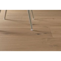 Kovetettu puulattia Bjelin Tammi Hasslarp 3.0 Misty White, mattalakattu, eri kokoja