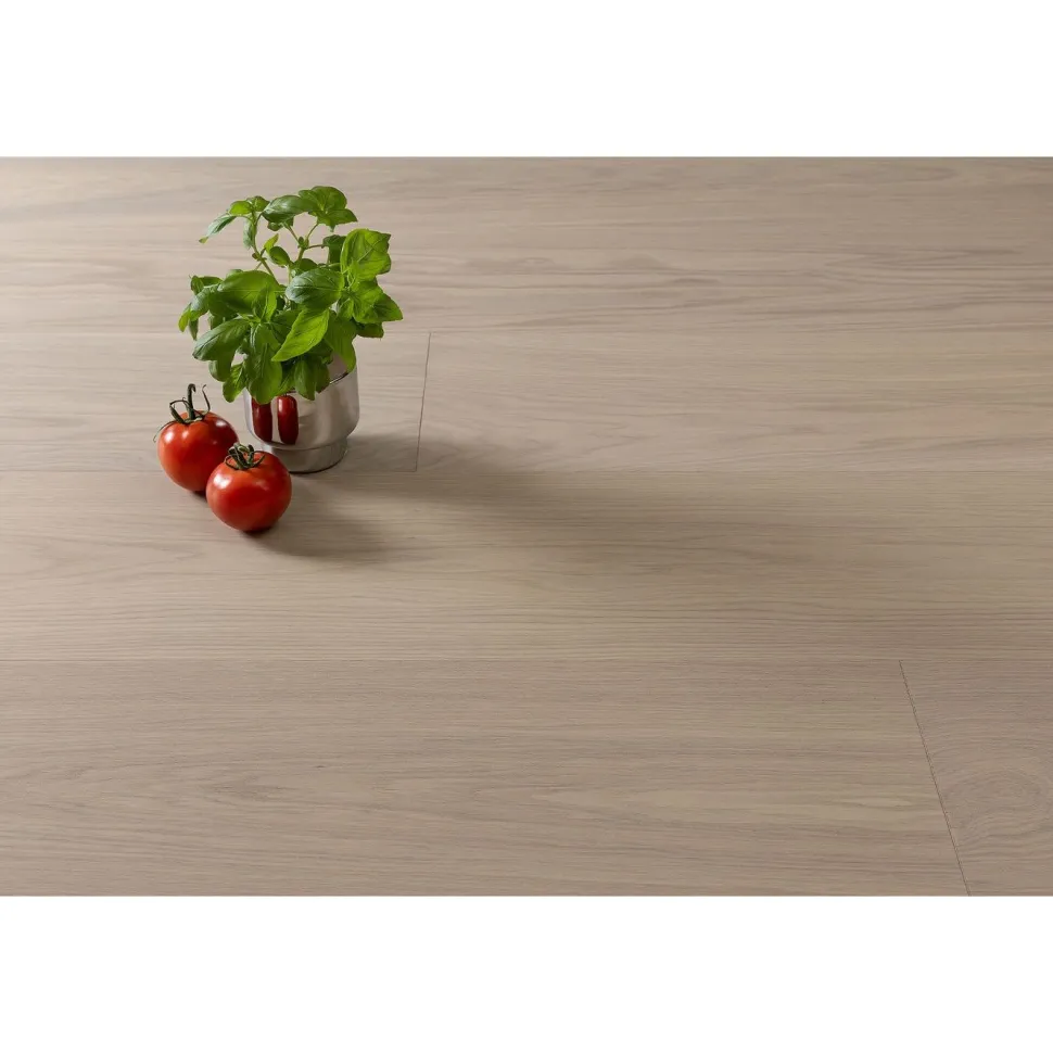 Kovetettu puulattia Bjelin Tammi Vistorp 3.0 Powder White, mattalakattu, eri kokoja