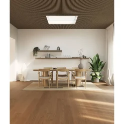 Kovetettu puulattia Bjelin Tammi Venestad 3.0 Terra Brown, mattalakattu