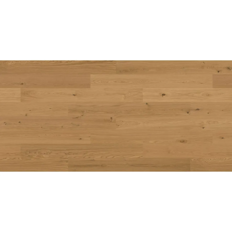 Kovetettu puulattia Bjelin Tammi Eket 3.0 Natural, harjattu, mattalakattu, eri kokoja