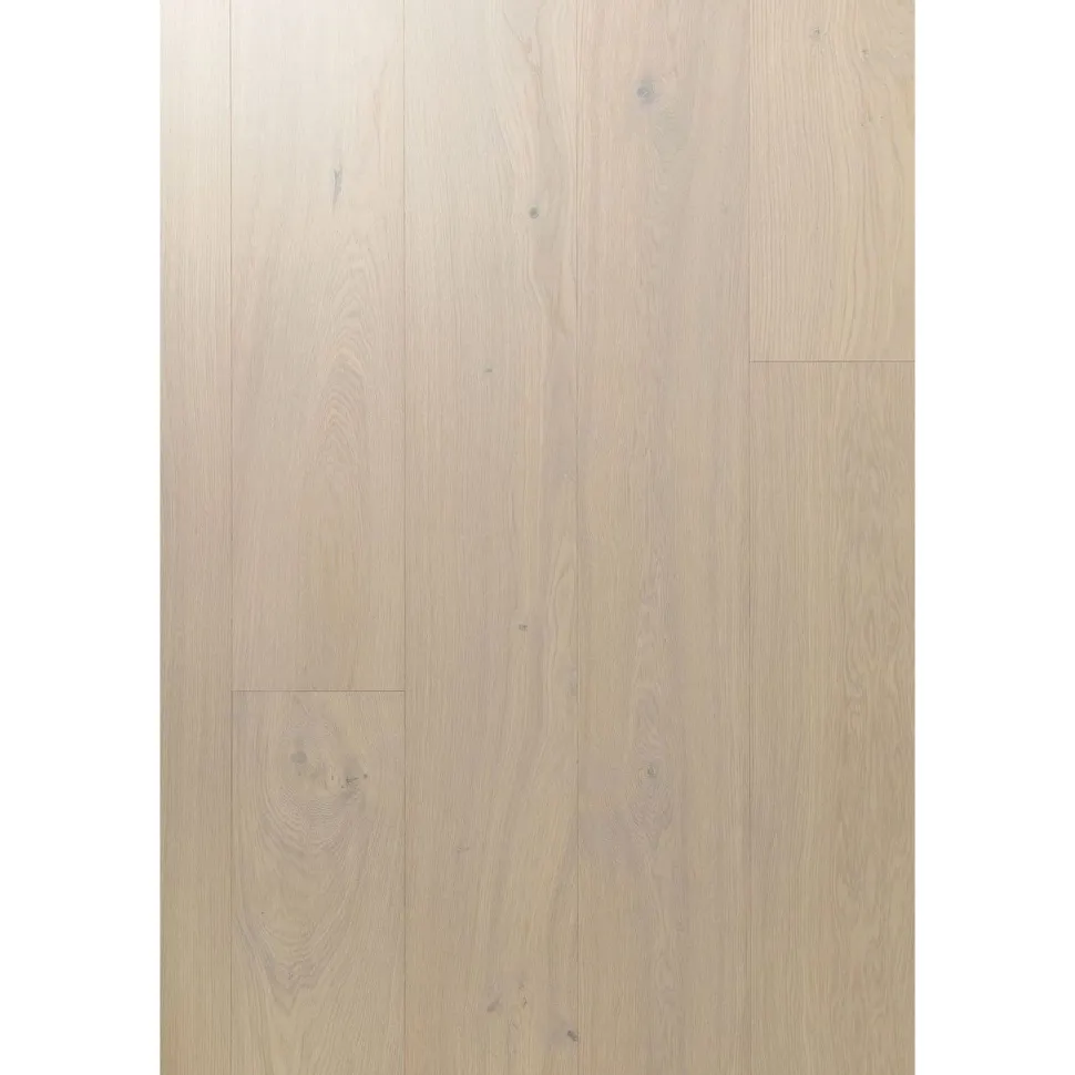 Kovetettu puulattia Bjelin Tammi Dalby 3.0 Powder White, mattalakattu, eri kokoja