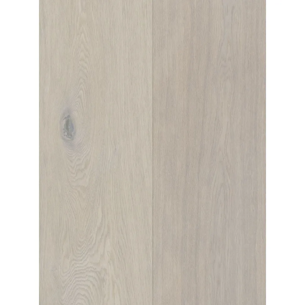 Kovetettu puulattia Bjelin Tammi Dalby 3.0 Powder White, mattalakattu, eri kokoja