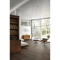 Kovetettu puulattia Bjelin Pähkinä Vallby 3.0 Terra Brown XL, mattalakattu