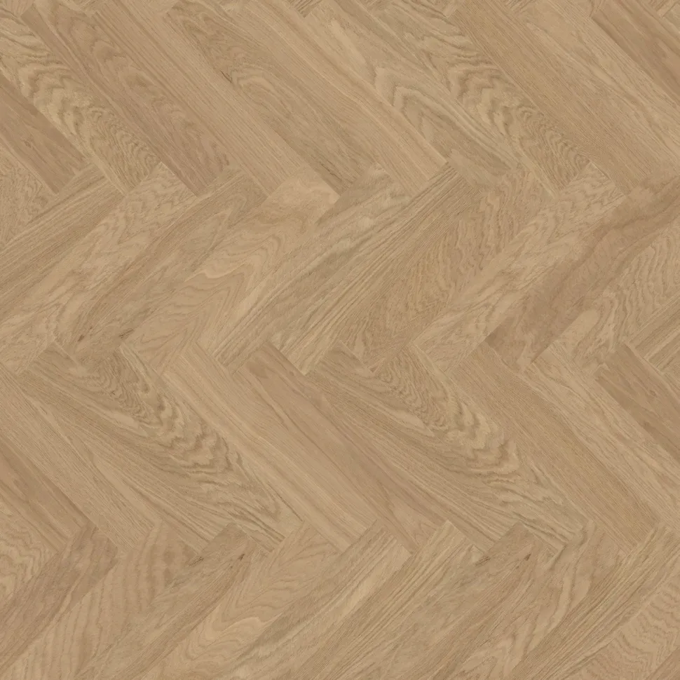 Kovetettu kalanruotolattia Bjelin Woodura Sigtuna 3.0 Classic Oak Select Misty White, 91x546mm