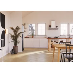 Kovetettu kalanruotolattia Bjelin Woodura Sigtuna 3.0 Classic Oak Select Misty White, 91x546mm