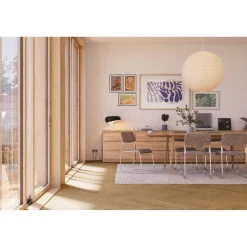 Kovetettu kalanruotolattia Bjelin Woodura Stockholm 3.0 Classic Oak Select Natural, 68x340mm