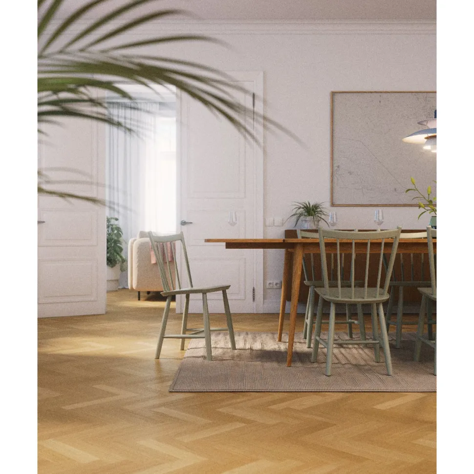 Kovetettu kalanruotolattia Bjelin Woodura Stockholm 3.0 Classic Oak Select Natural, 68x340mm
