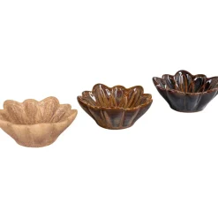 Kulho House Nordic Bowl, ø8.5x3.5cm, 3kpl, ruskea