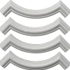 Kulmakoriste Lundbergs Melissa 140mm valkoinen