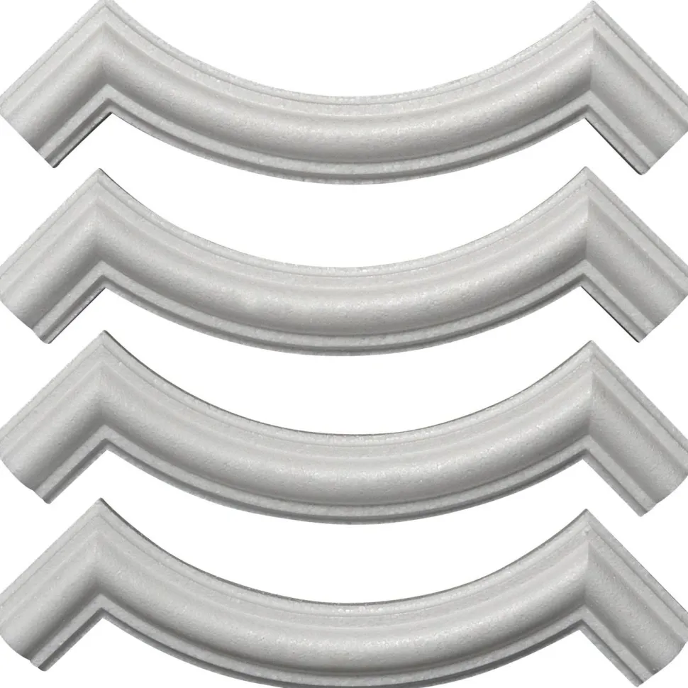 Kulmakoriste Lundbergs Melissa 140mm valkoinen