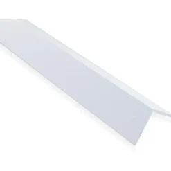 Kulmalista Maler sileä 2x30x30x2000mm alumiini valkoinen maalattu
