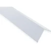 Kulmalista Maler sileä 2x40x40x2000mm alumiini valkoinen maalattu