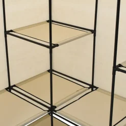 Kulmavaatekaappi kerma 130cm