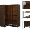 Kulmavaatekaappi ruskea 130cm